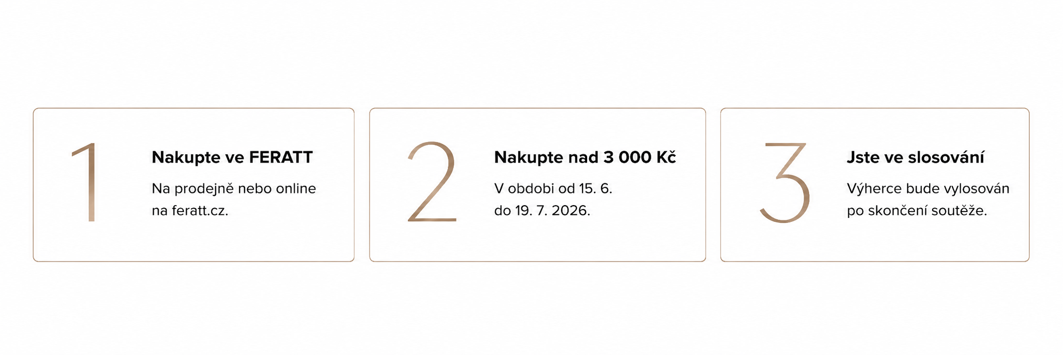 Ve hře je voucher FERATT v hodnotě 10 000 Kč,