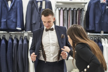 Úpravy pánského saka a obleku