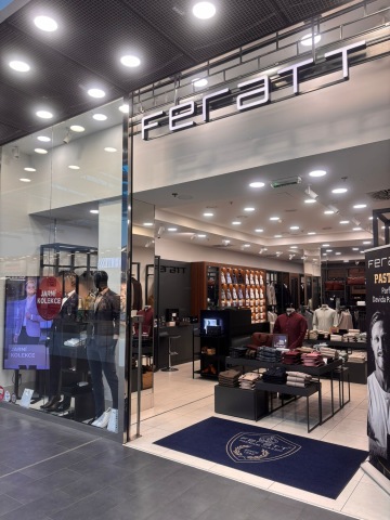 Prodejna pánské módy v Jihlavě